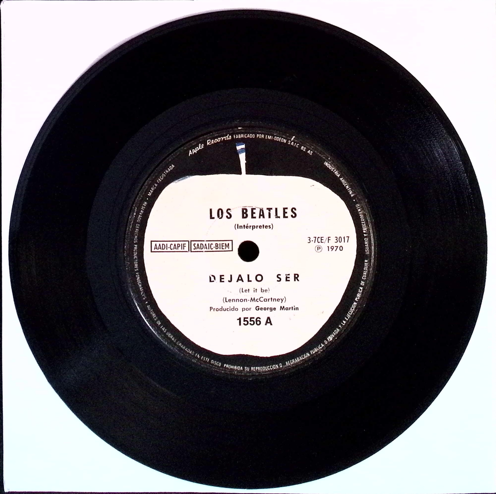 The Beatles  - Let It Be / You Know My Name (Argentina)