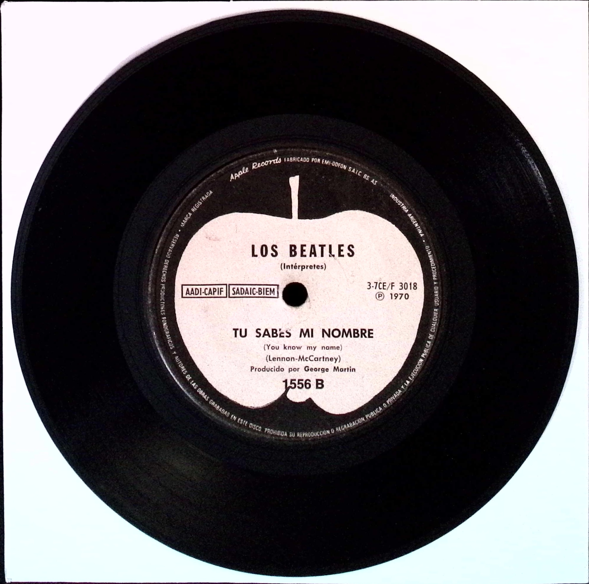 The Beatles  - Let It Be / You Know My Name (Argentina)