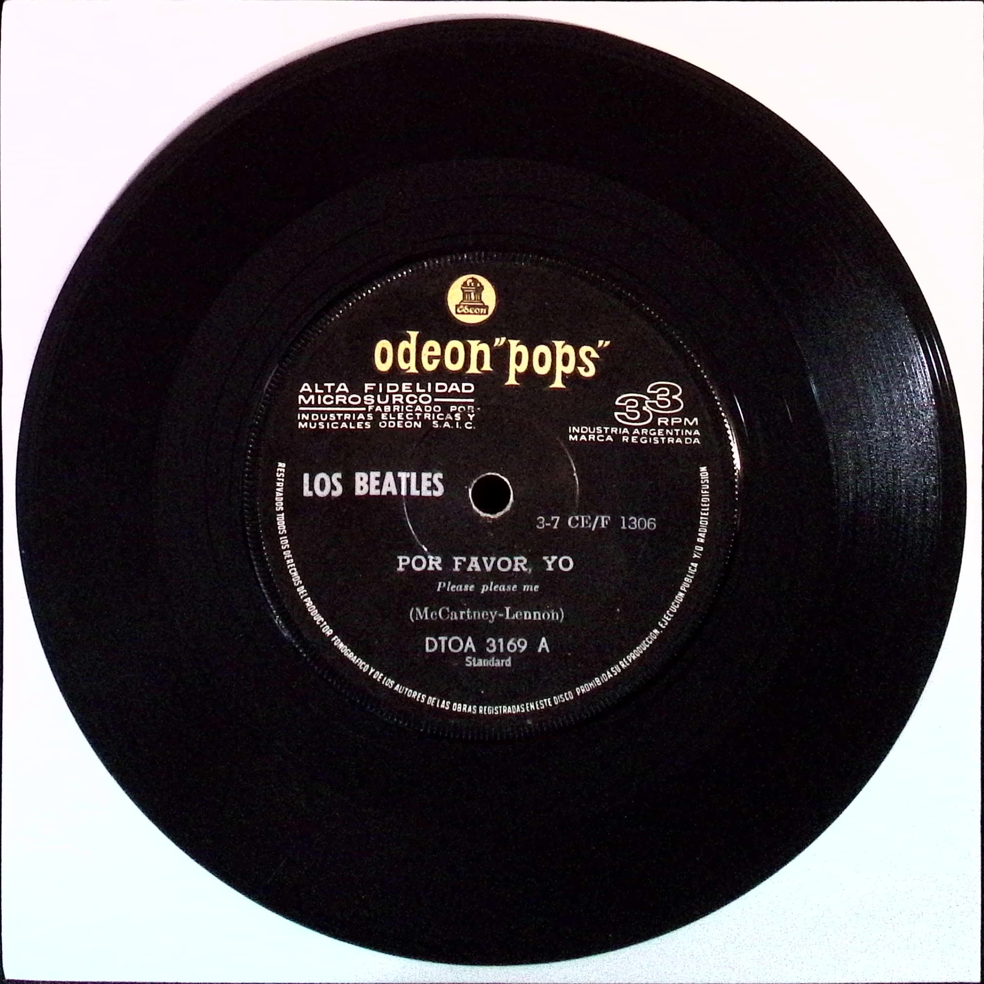 The Beatles  - Please Please Me / Love Me Do (Argentina)