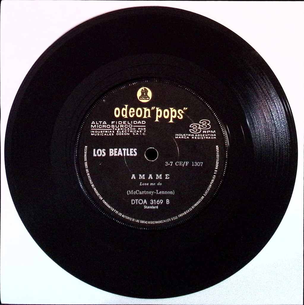 The Beatles  - Please Please Me / Love Me Do (Argentina)