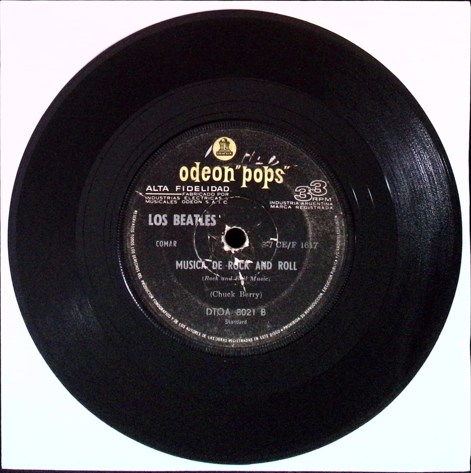 The Beatles  - Eight Days a week / Rock and Roll music (Argentina)