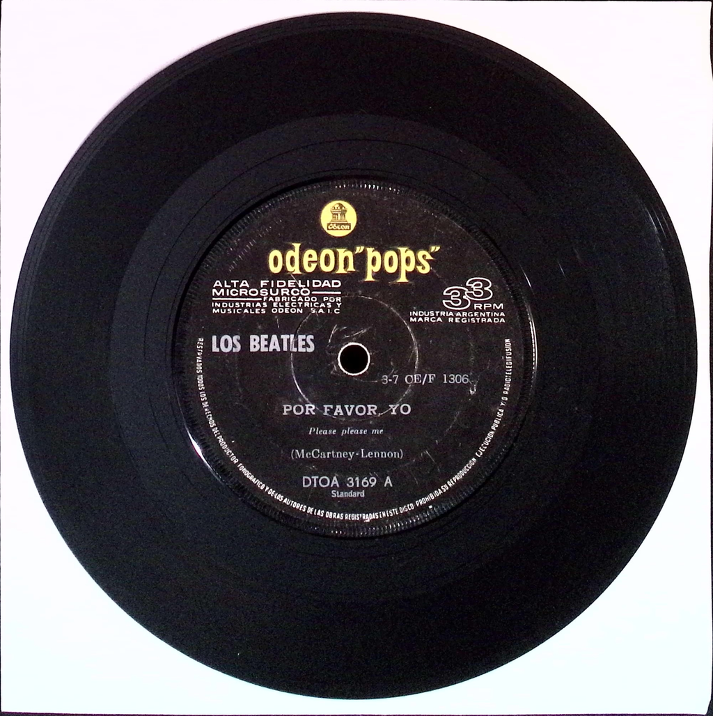 The Beatles  - Please Please Me / Love Me Do (Argentina)