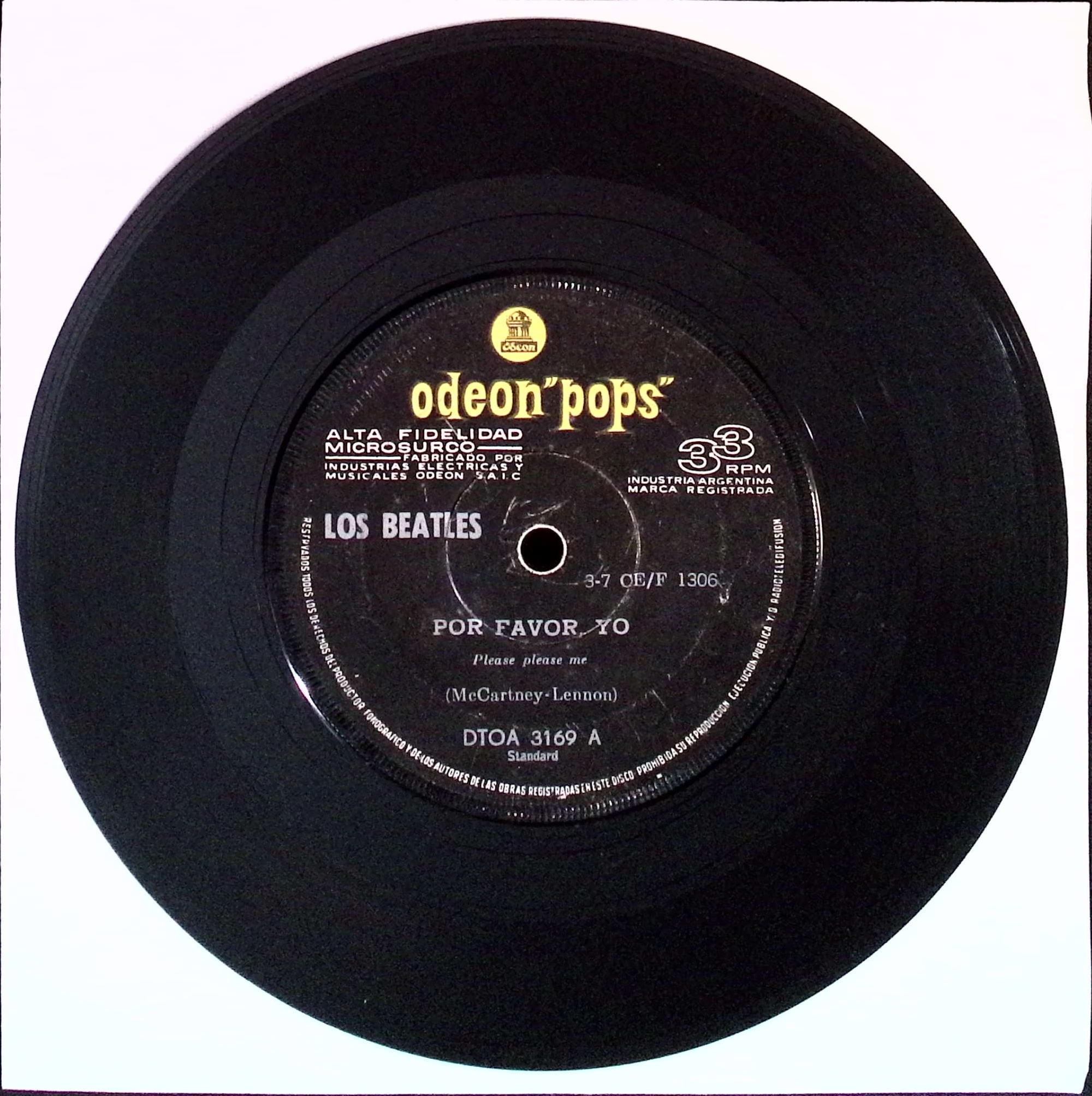 The Beatles  - Please Please Me / Love Me Do (Argentina)