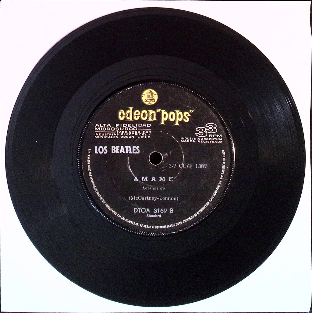 The Beatles  - Please Please Me / Love Me Do (Argentina)