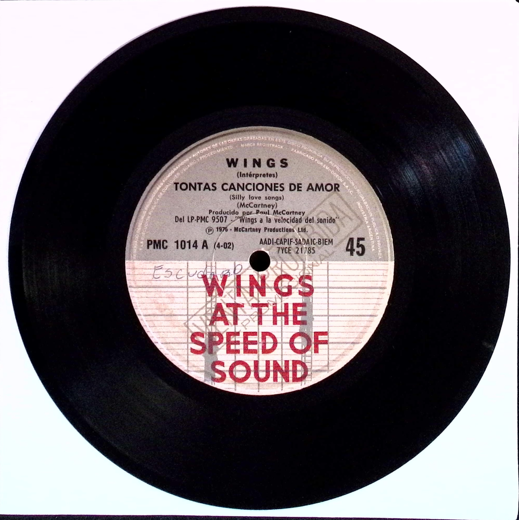 Wings - Silly Love Songs / Cook Of The House (Argentina)