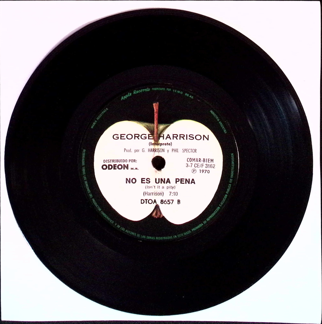 George Harrison - My Sweet Lord / Isn't it a pity (Argentina)