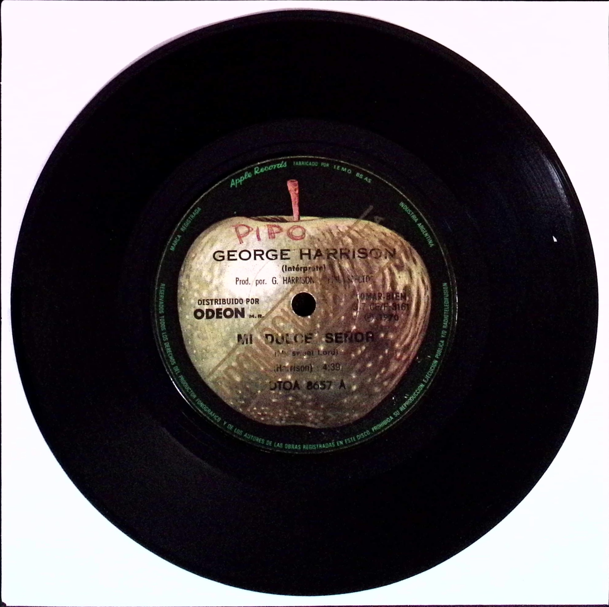 George Harrison - My Sweet Lord / Isn't it a pity (Argentina)