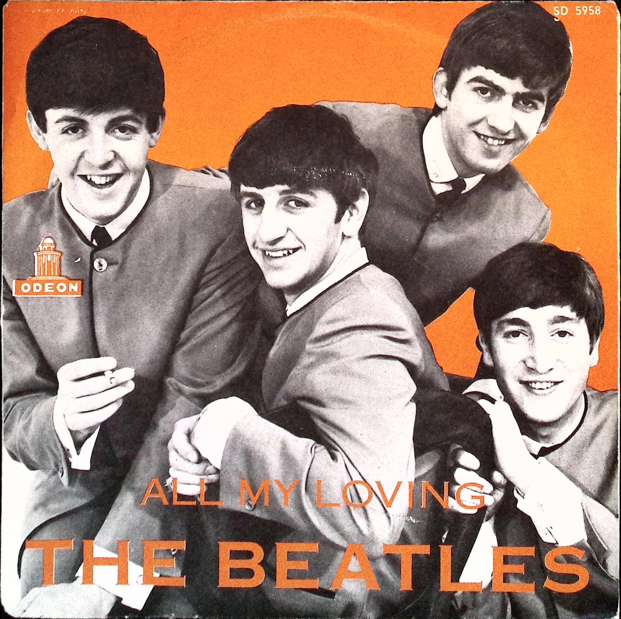 The Beatles - All My Loving / I Saw Here Standing There (Sweden)