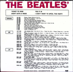 The Beatles - Ticket To Ride (Sweden)