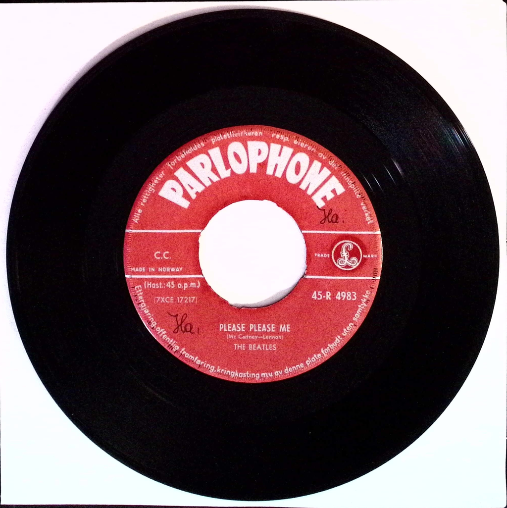The Beatles - Please Please Me / Ask Me Why (Norway)