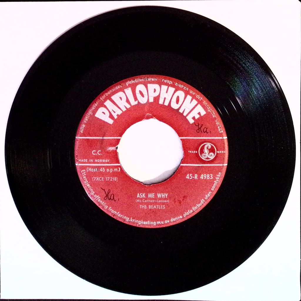The Beatles - Please Please Me / Ask Me Why (Norway)