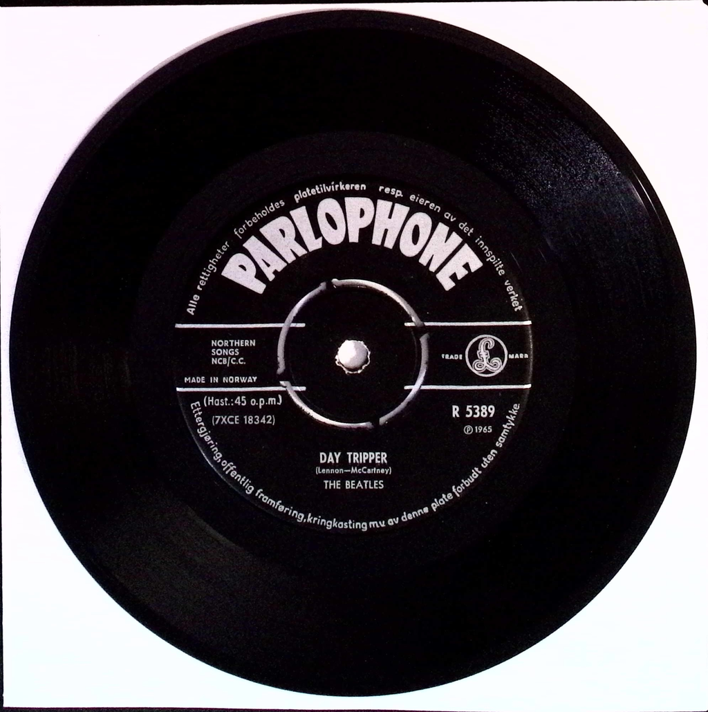 The Beatles - We Can Work It Out / Day Tripper (Norway)
