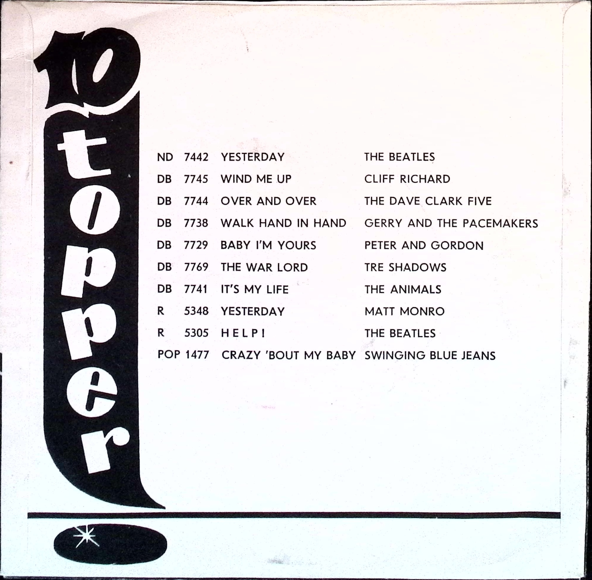 The Beatles - We Can Work It Out / Day Tripper (Norway)