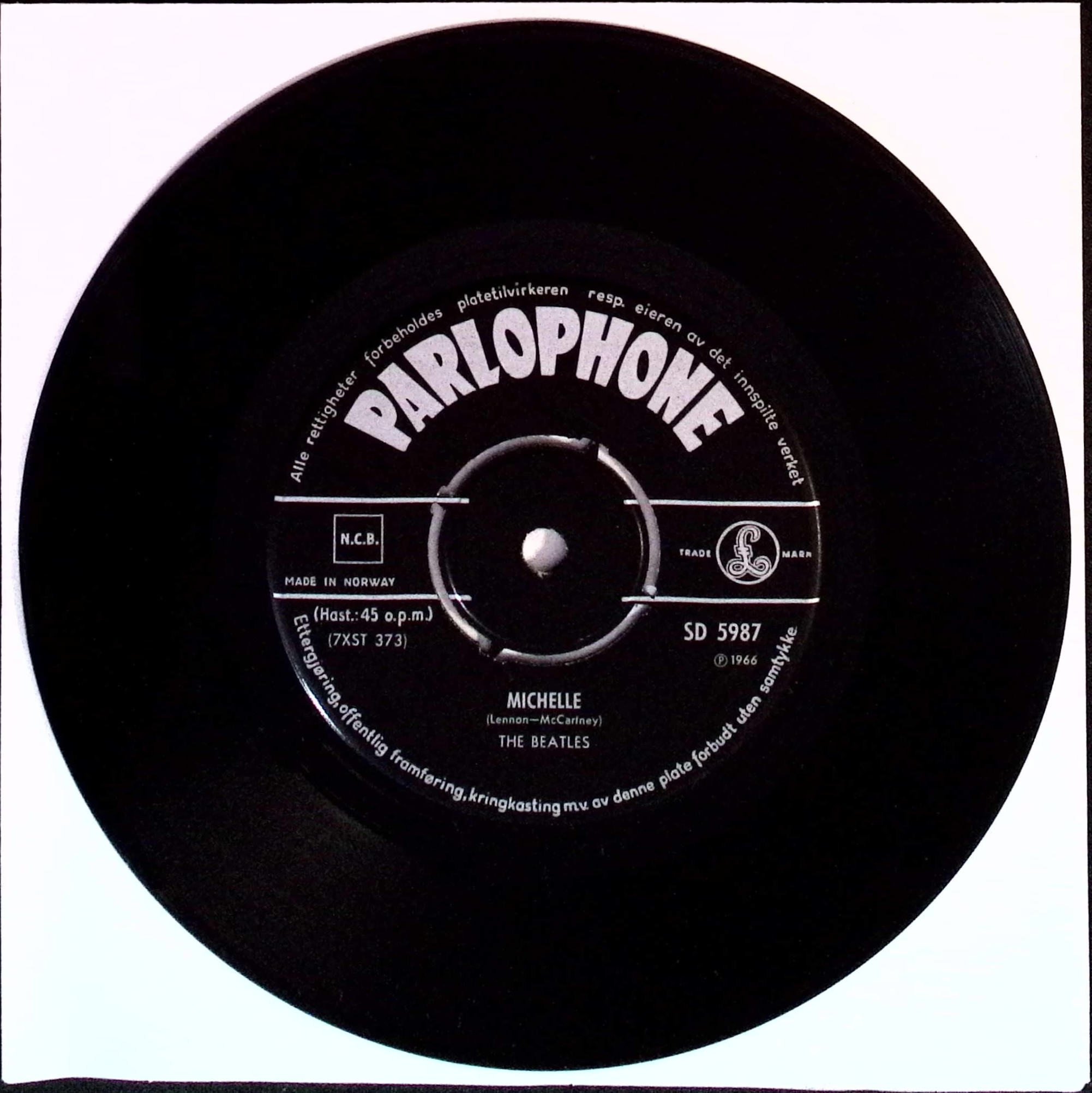 The Beatles - Michelle / Girl (Norway)
