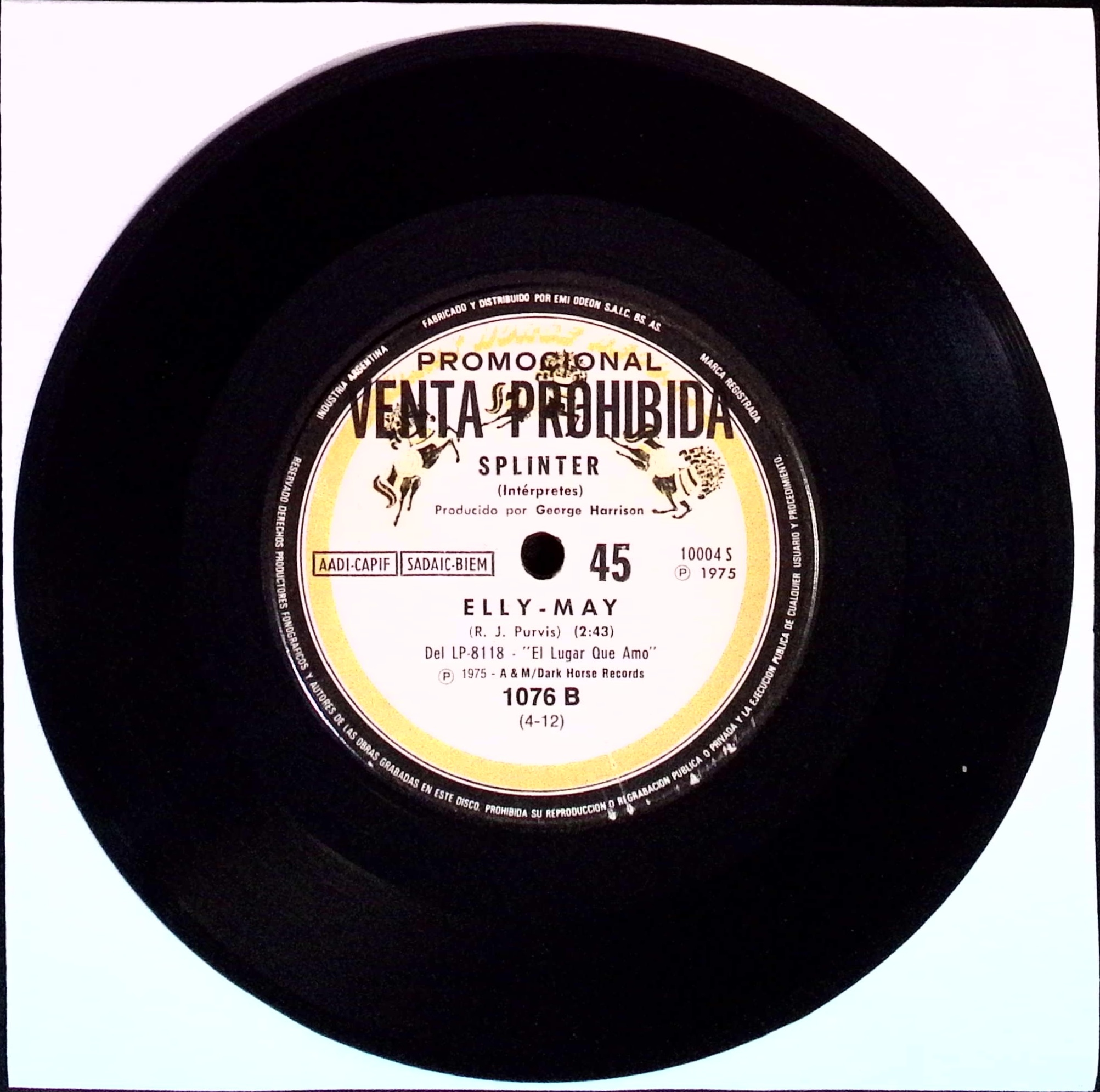 Splinter - Costafine Town / Elly-May (Argentina)