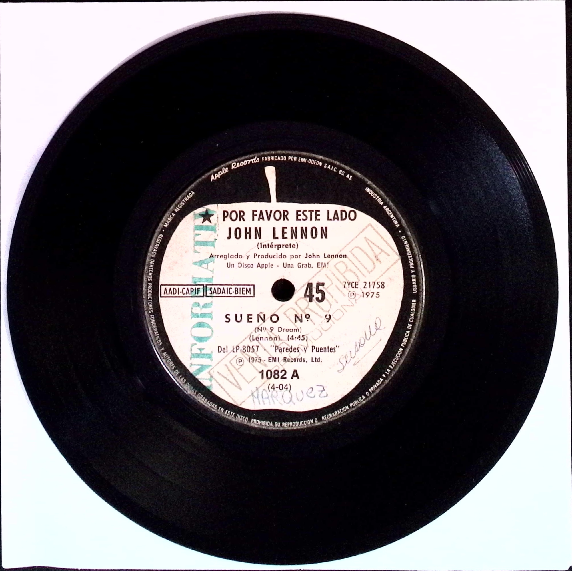 John Lennon - N.9 Dream / What you got (Argentina)