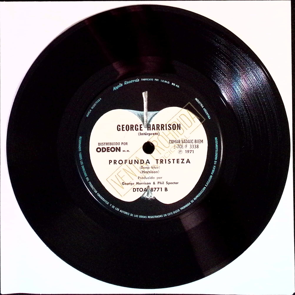George Harrison - Bangla Desh / Deep Blue (Argentina)