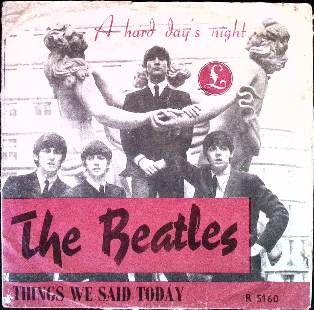 The Beatles - A Hard Day's Night / Things we said today (Norway)