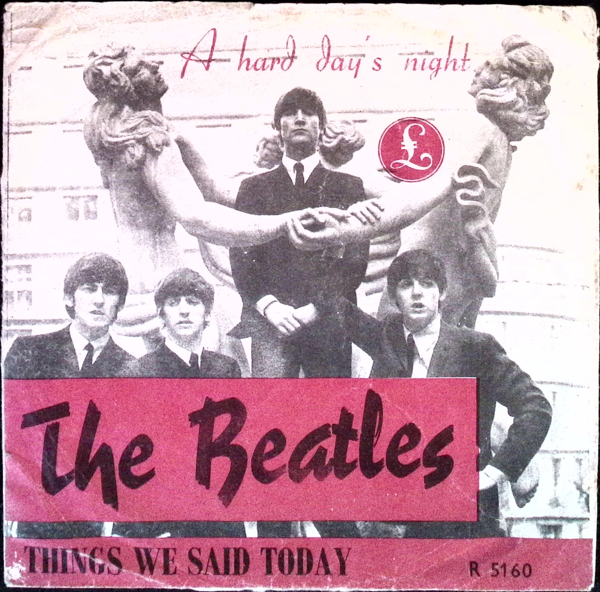 The Beatles - A Hard Day's Night / Things we said today (Norway)