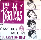 The Beatles - Can't Buy Me Love / You Can't Do That (Norway)
