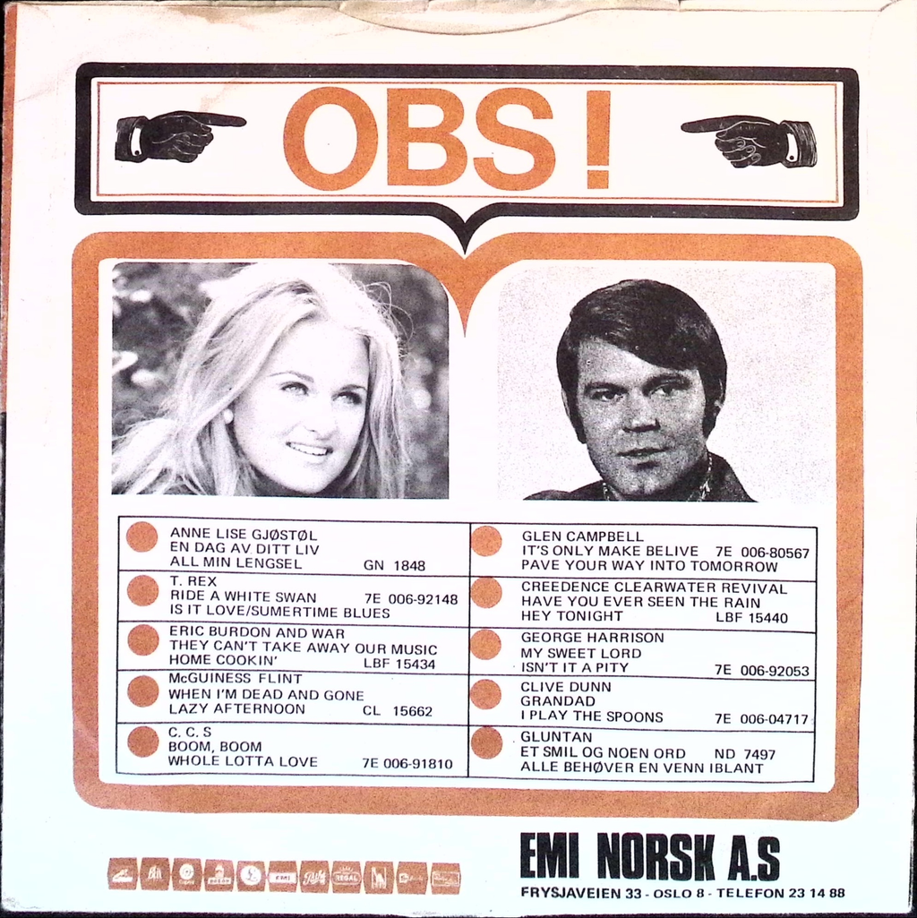 George Harrison - What Is Life / Apple Scruffs (Norway)