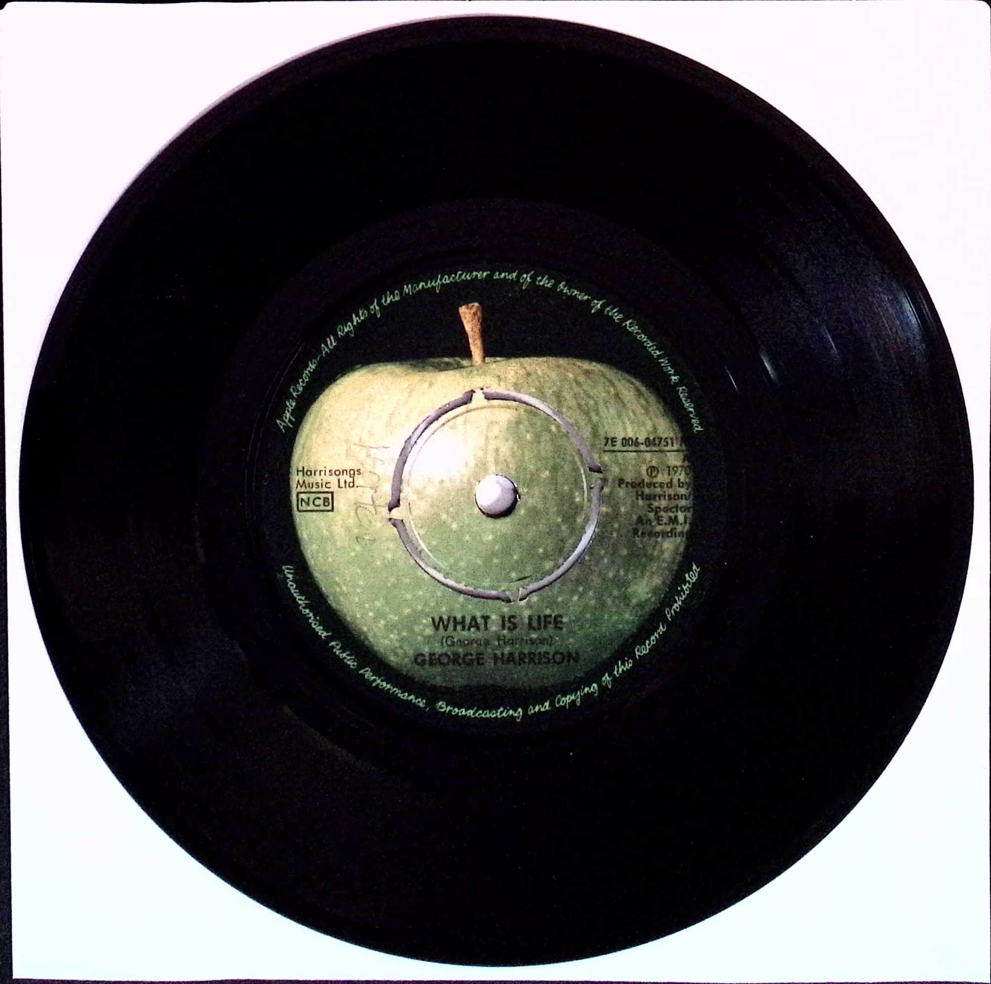 George Harrison - What Is Life / Apple Scruffs (Norway)
