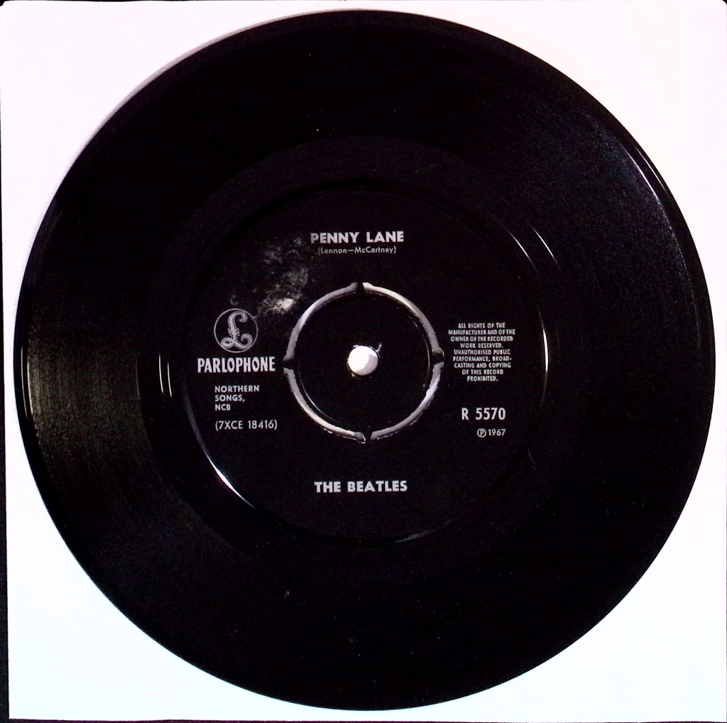 The Beatles - Strawberry Fields Forever / Penny Lane (Norway)