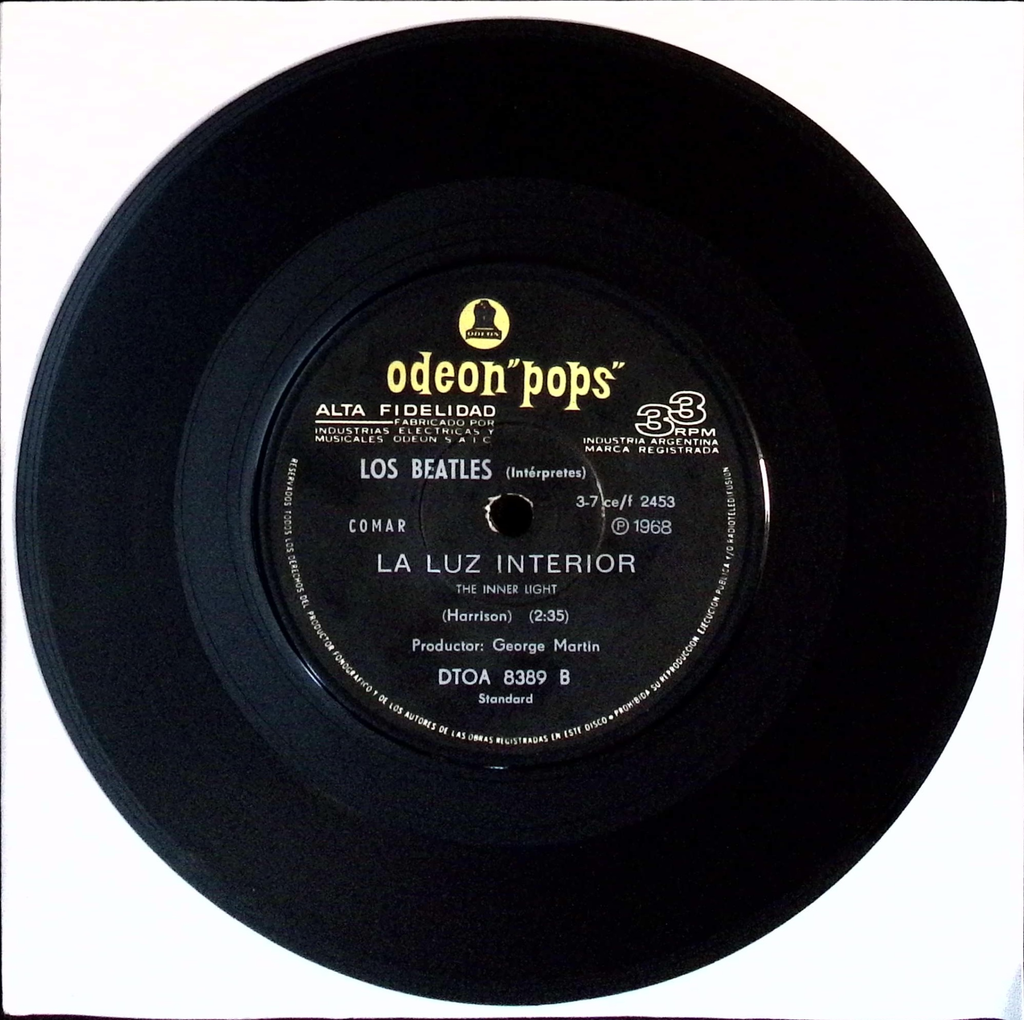 The Beatles  - Lady Madonna / The Inner Light (Argentina)