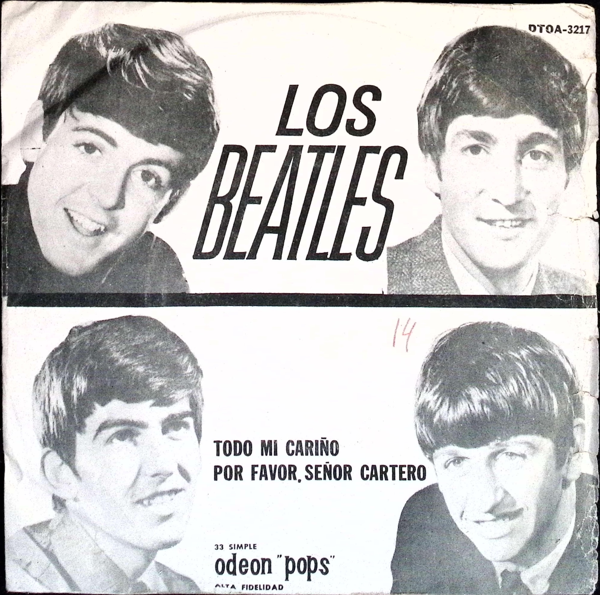 The Beatles  - All my Loving / Please Mister Postman (Argentina)