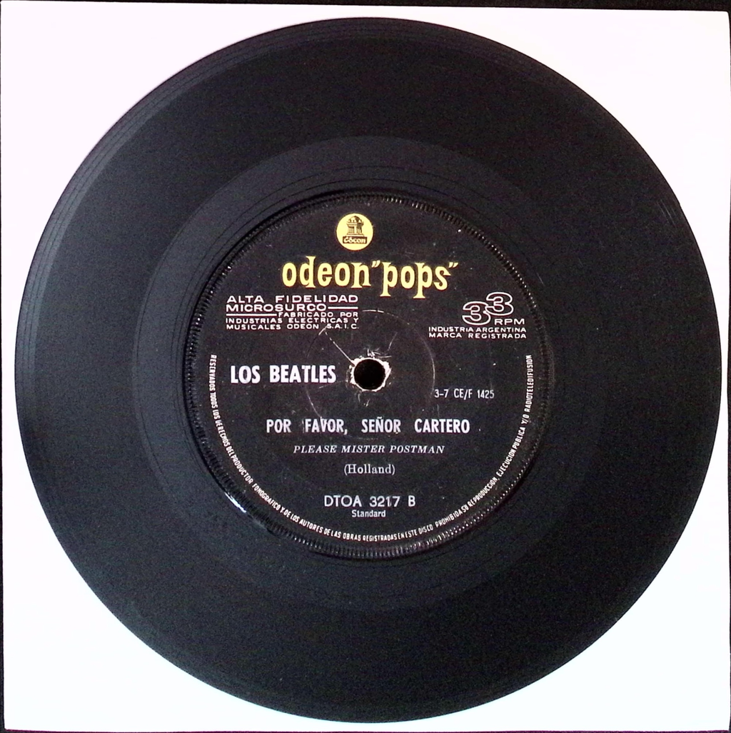 The Beatles  - All my Loving / Please Mister Postman (Argentina)
