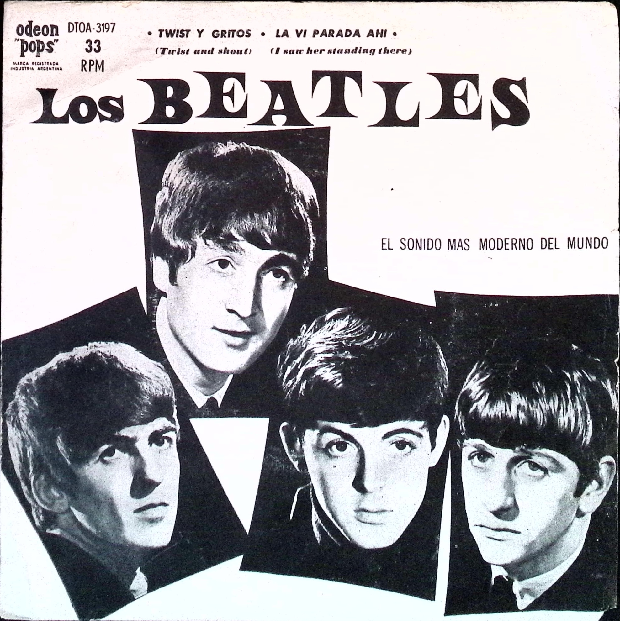 The Beatles - Twist and shout / I saw here standing there (Argentina)