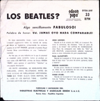 The Beatles - Twist and shout / I saw here standing there (Argentina)