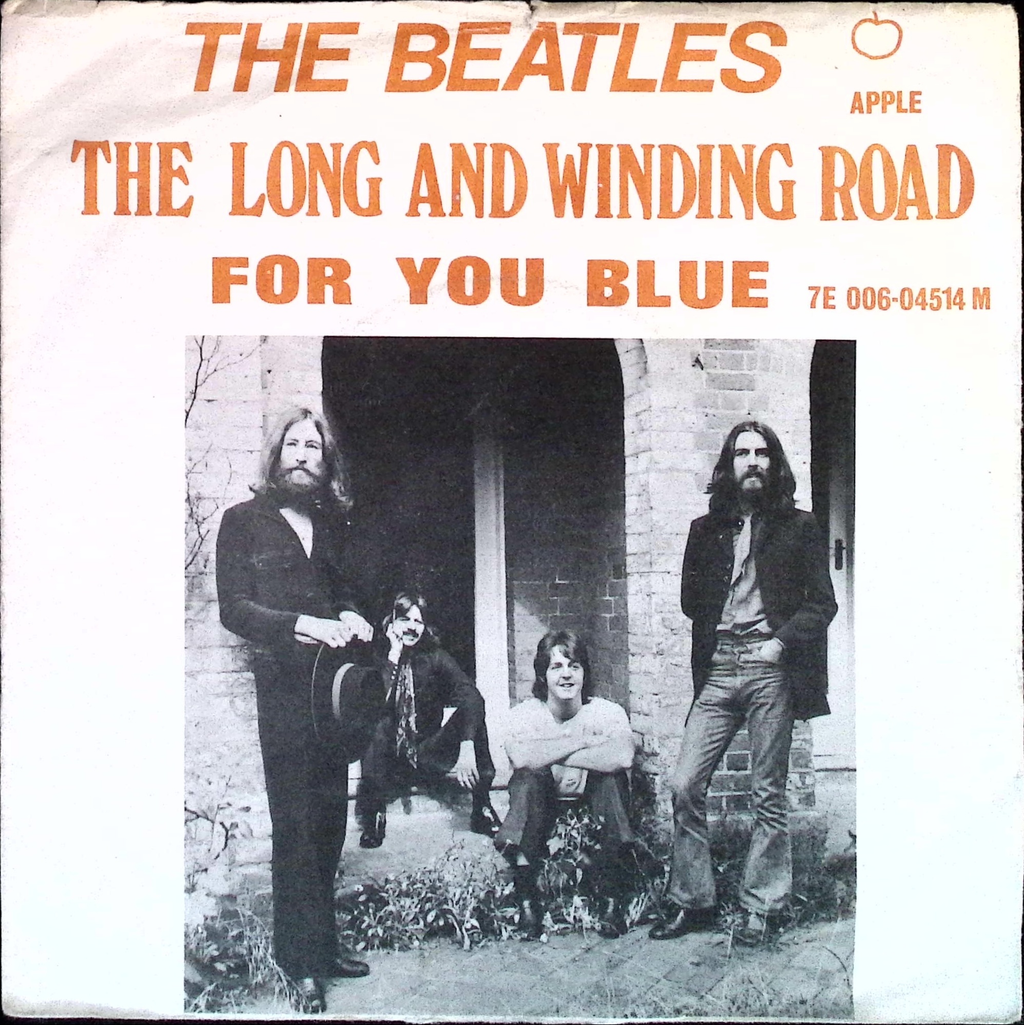 The Beatles - The Long and winding road / For you blue (Norway)