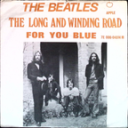 The Beatles - The Long and winding road / For you blue (Norway)