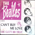 The Beatles - Can't Buy Me Love / You Can't Do That (Norway)