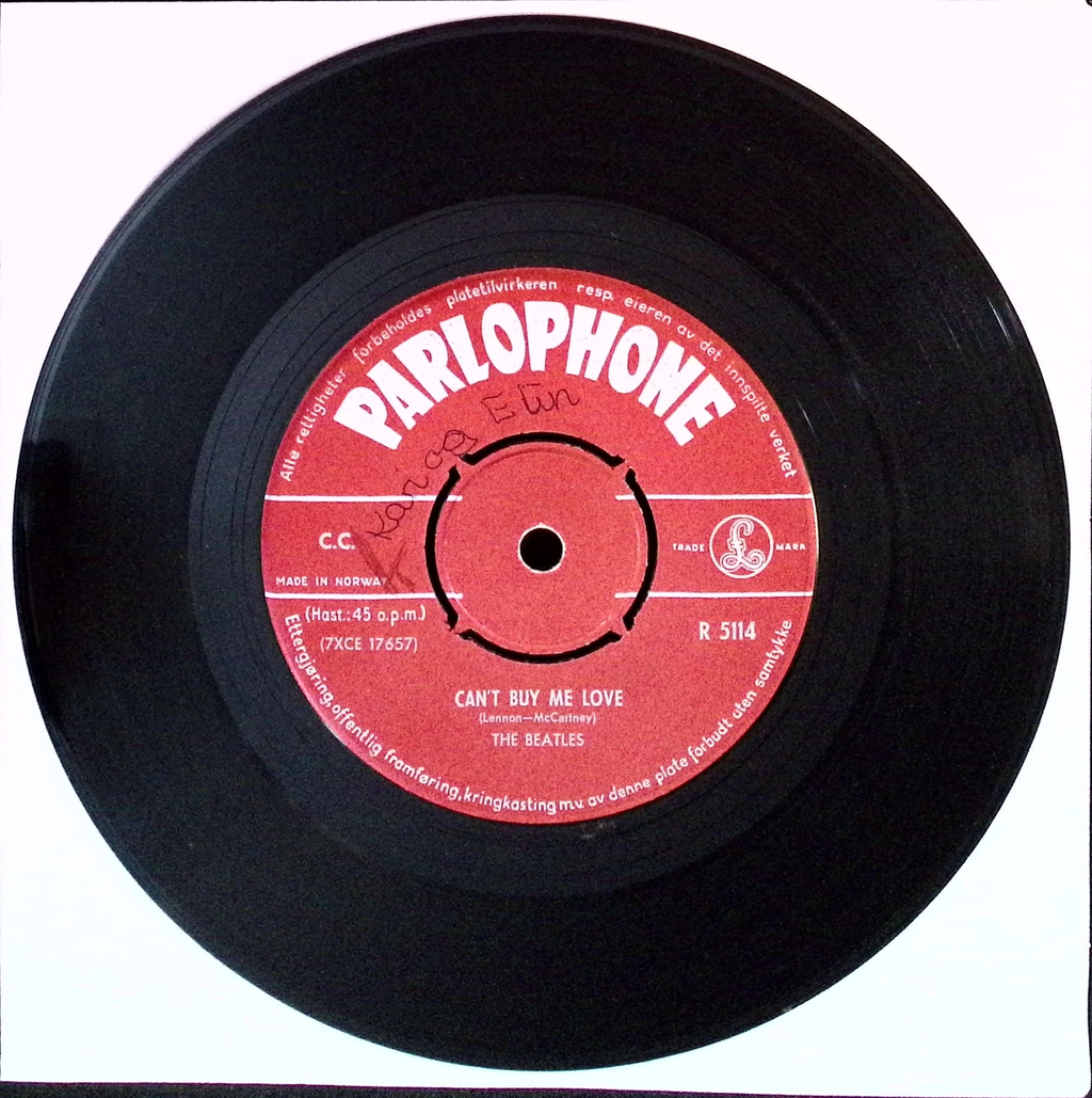 The Beatles - Can't Buy Me Love / You Can't Do That (Norway)