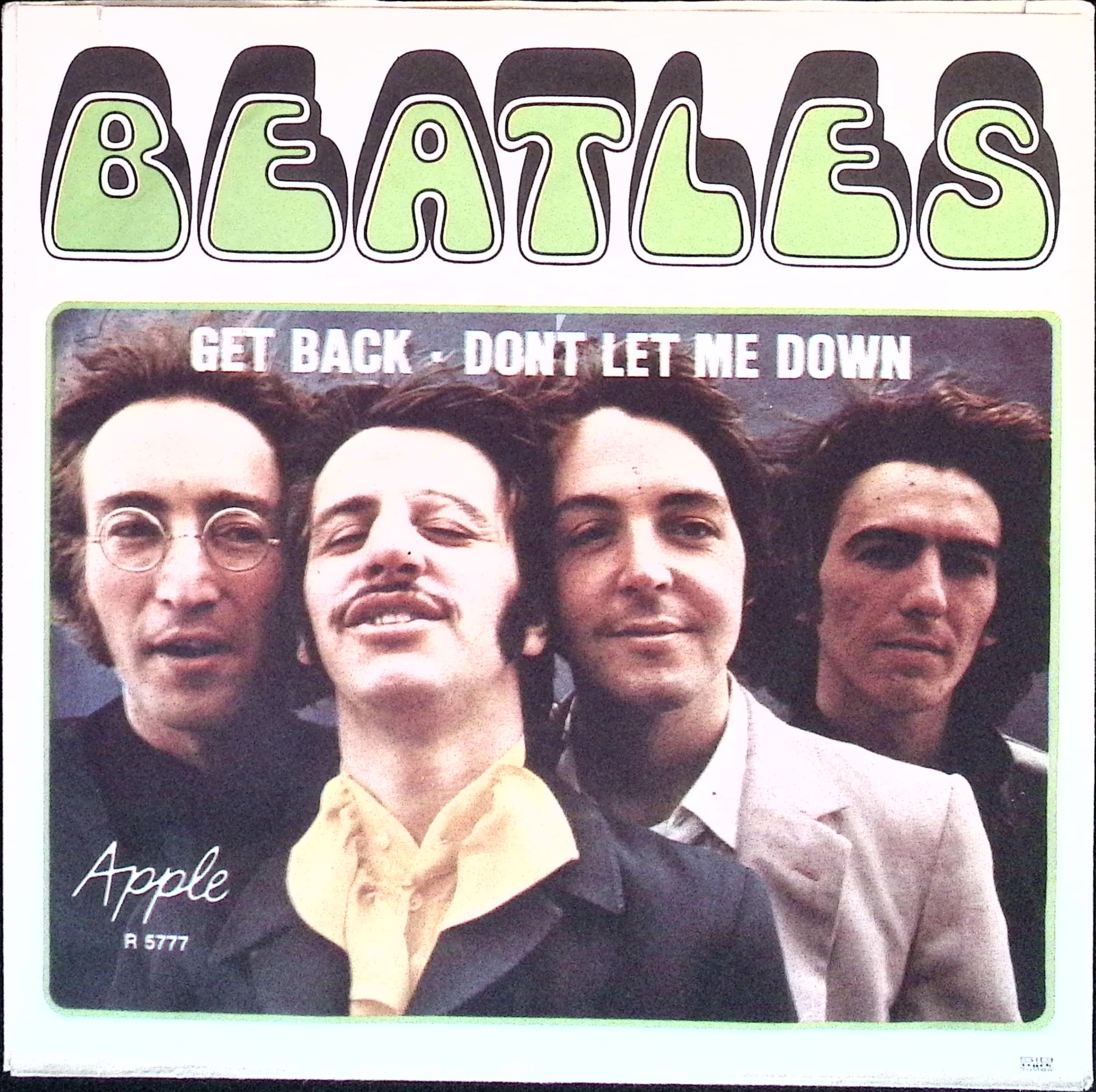 The Beatles - Get Back / Don't Let Me Down (Norway)