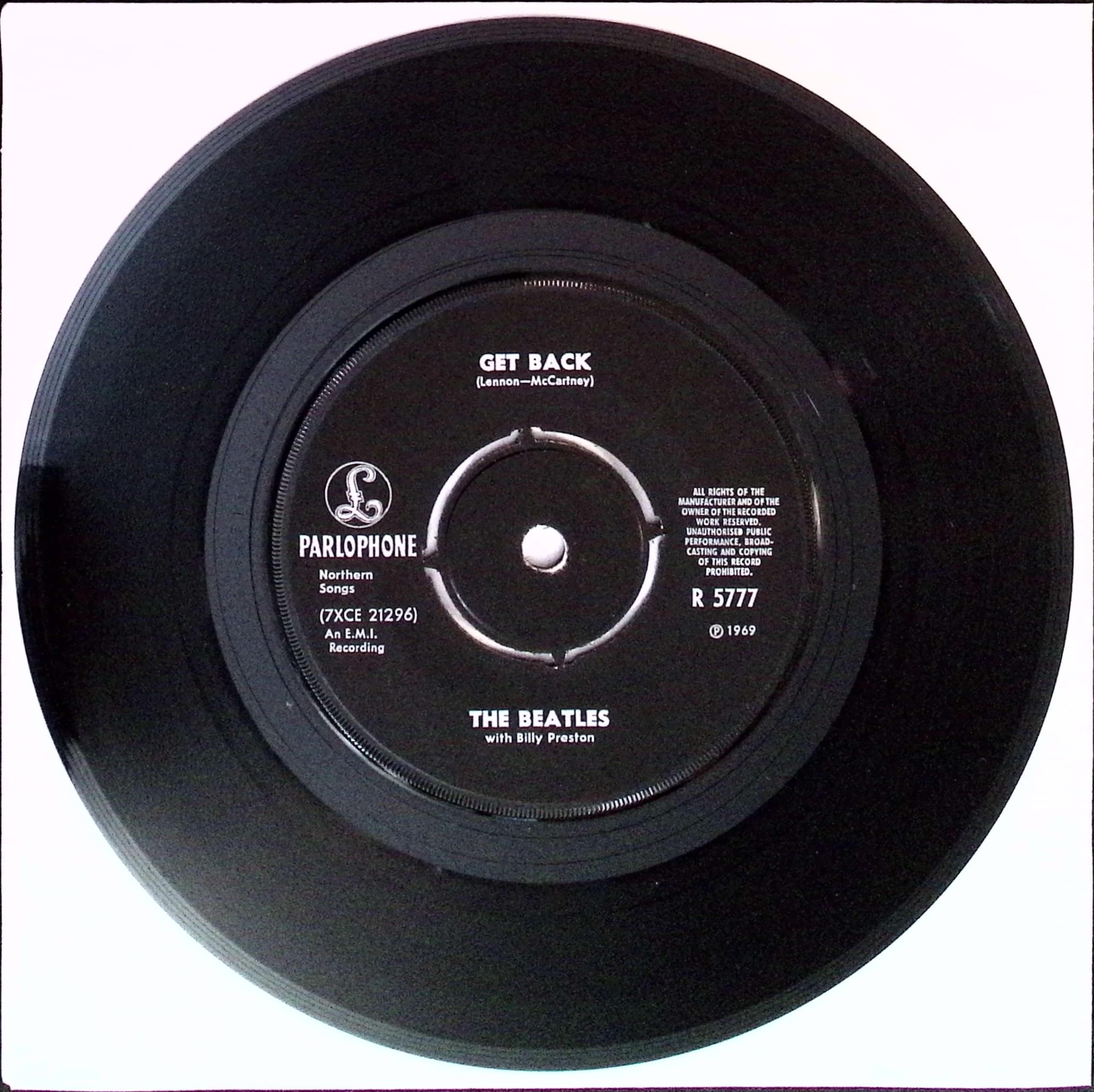 The Beatles - Get Back / Don't Let Me Down (Norway)