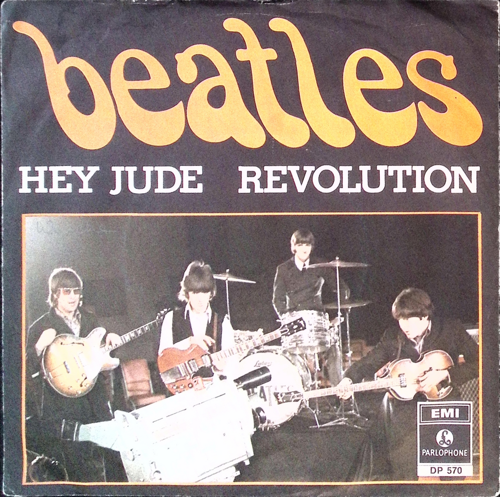 The Beatles - Hey Jude / Revolution (Norway)