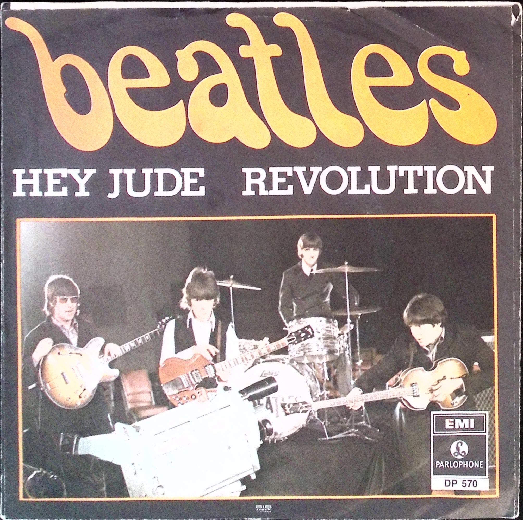 The Beatles - Hey Jude / Revolution (Norway)