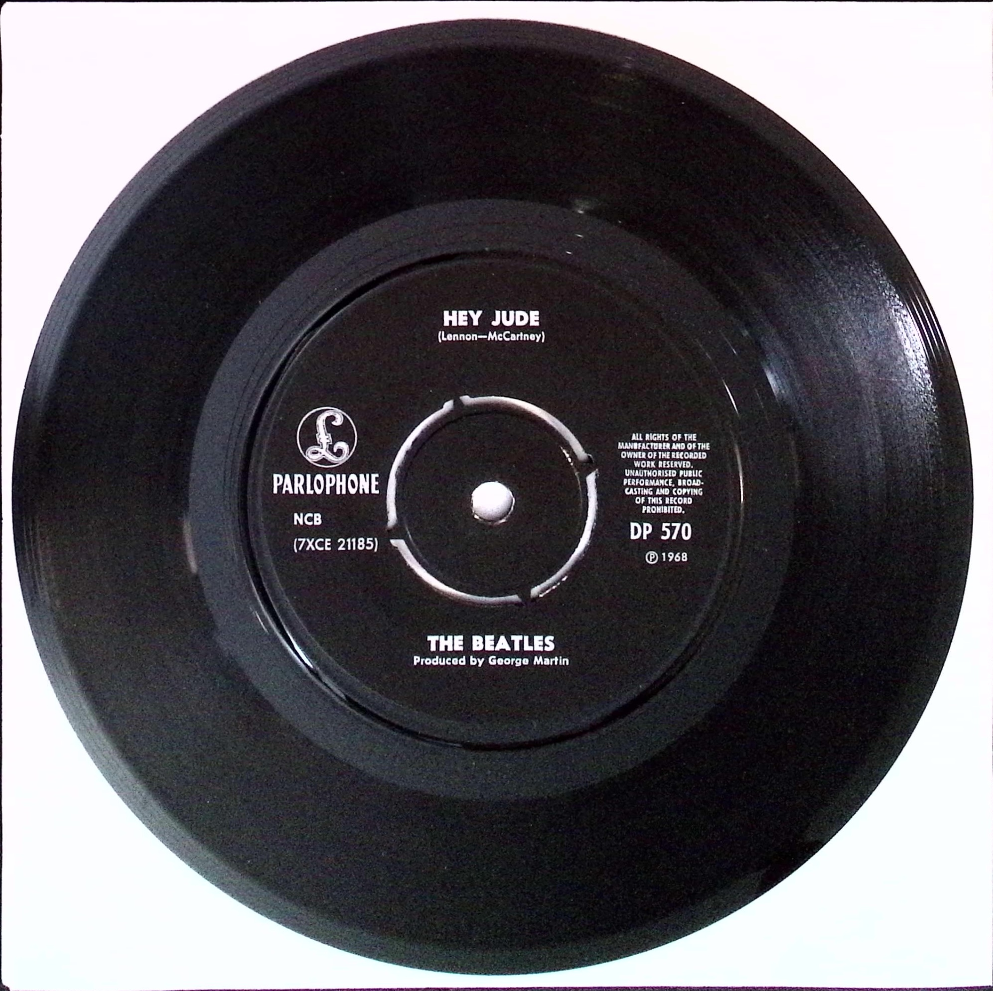 The Beatles - Hey Jude / Revolution (Norway)