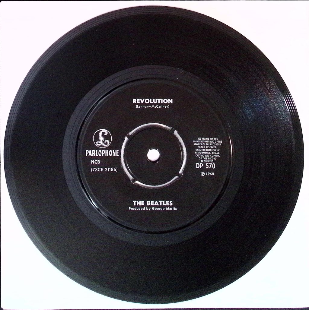 The Beatles - Hey Jude / Revolution (Norway)
