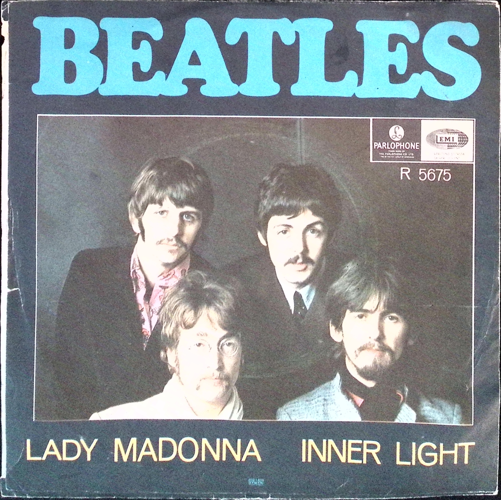 The Beatles - Lady madonna / the Inner Light (Norway)