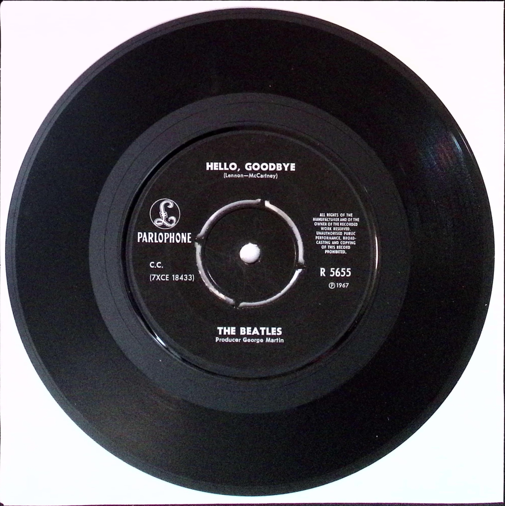 The Beatles - Hello Goodbye / I Am The Walrus (Norway)