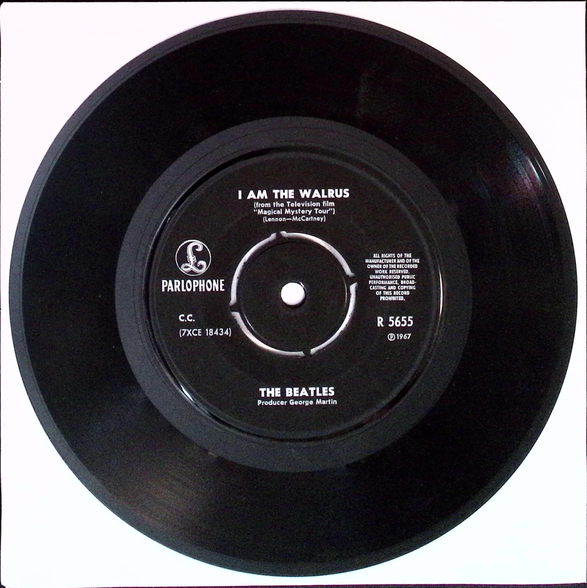 The Beatles - Hello Goodbye / I Am The Walrus (Norway)