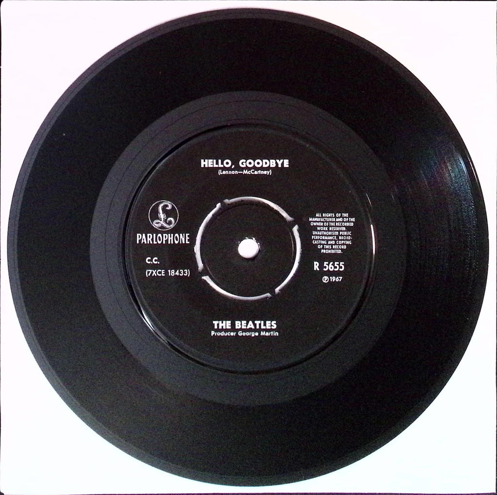 The Beatles - Hello Goodbye / I Am The Walrus (Norway)