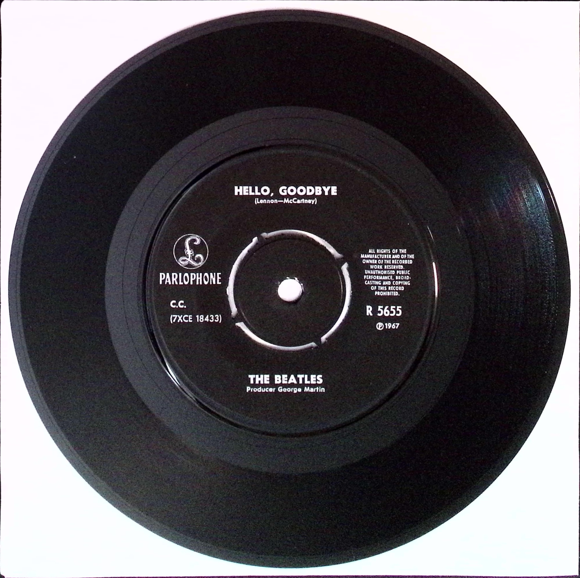 The Beatles - Hello Goodbye / I Am The Walrus (Norway)