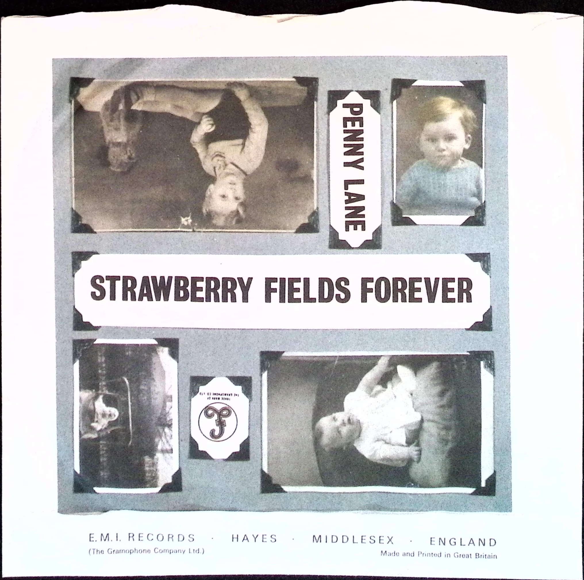 The Beatles - Strawberry Fields Forever / Penny Lane (Norway)