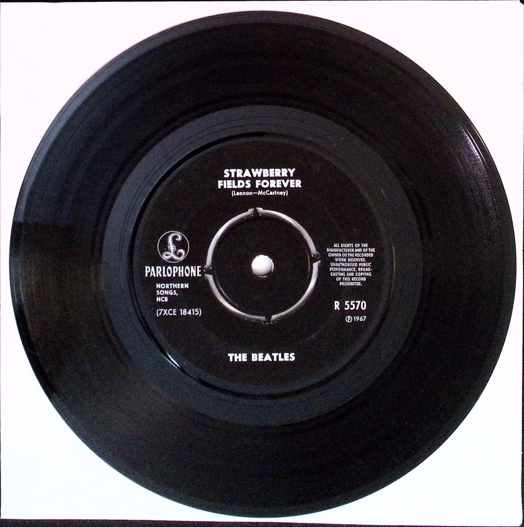The Beatles - Strawberry Fields Forever / Penny Lane (Norway)