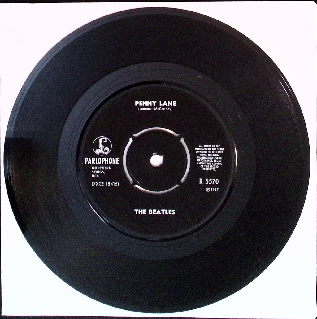 The Beatles - Strawberry Fields Forever / Penny Lane (Norway)
